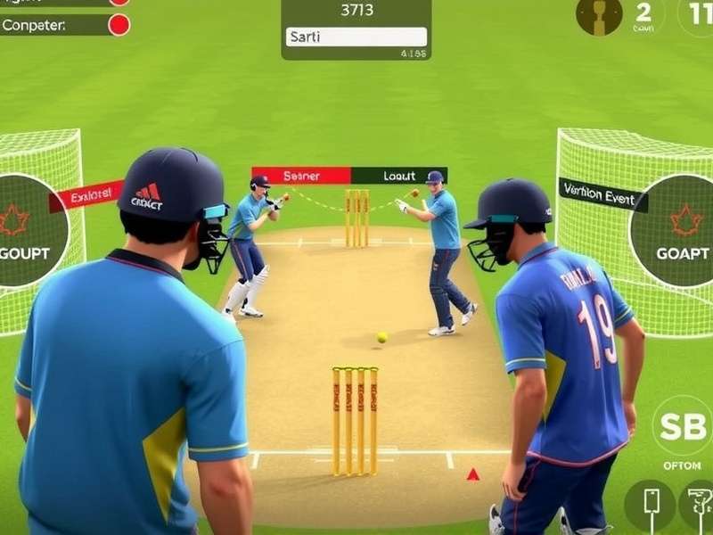 VR Cricket Visionaries Gameplay Screenshot
